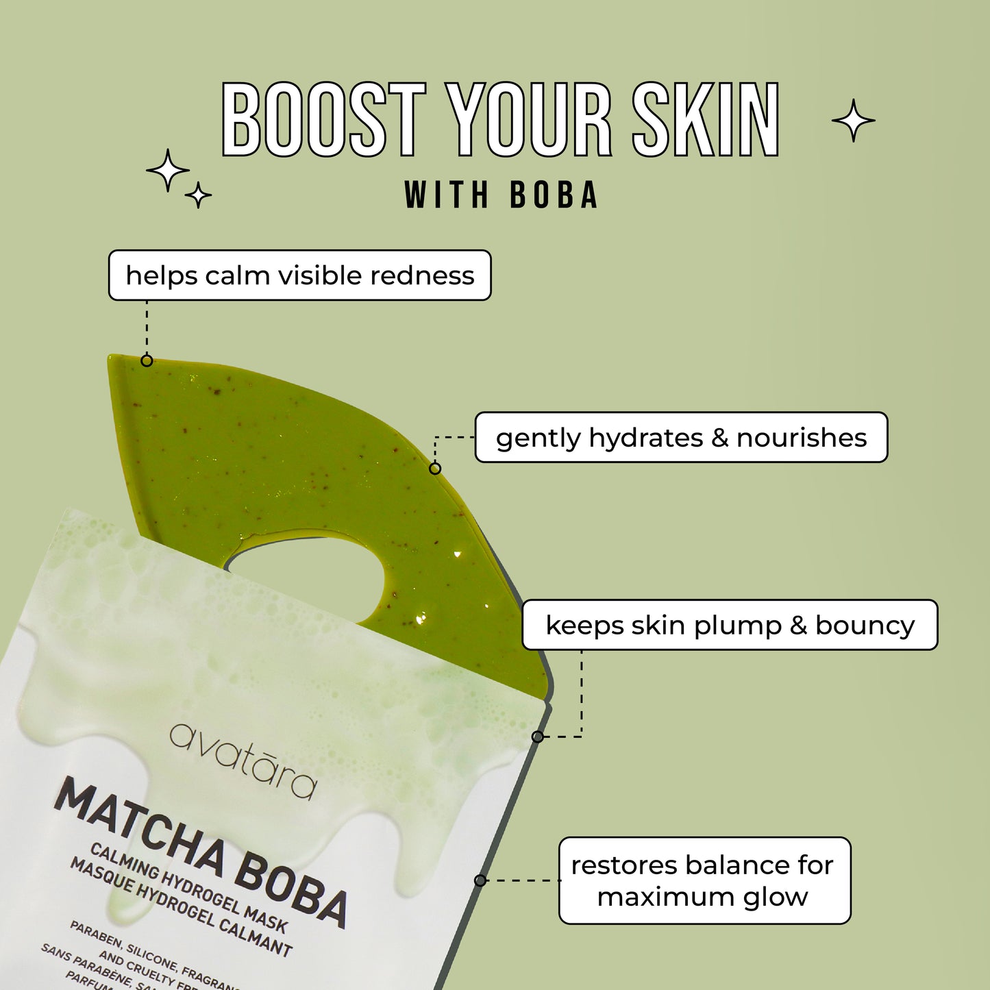 2-piece sheet mask