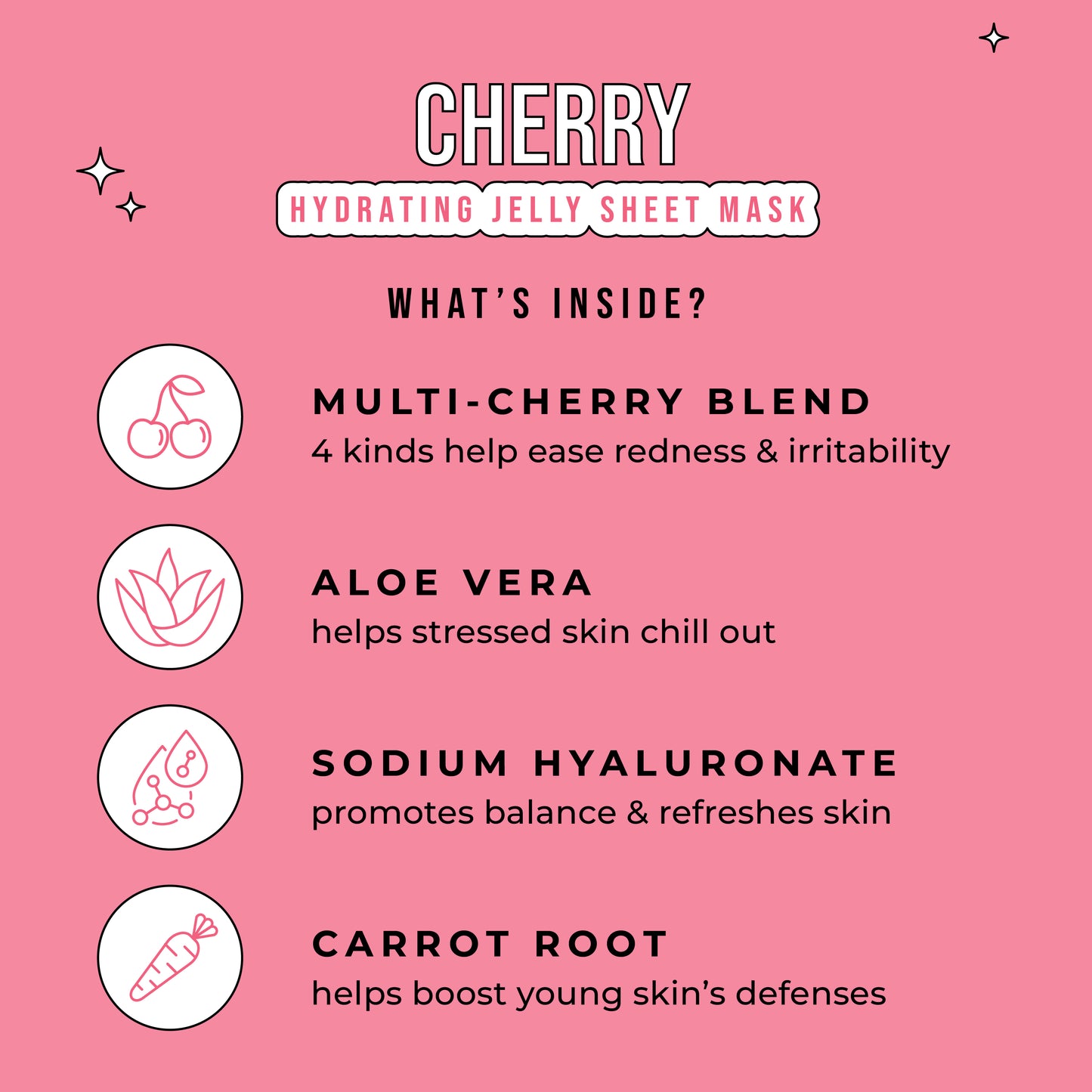 Cherry Slushy Kid's Mask