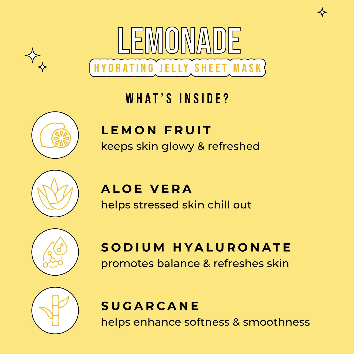 Lemonade Slushy Kid's Mask