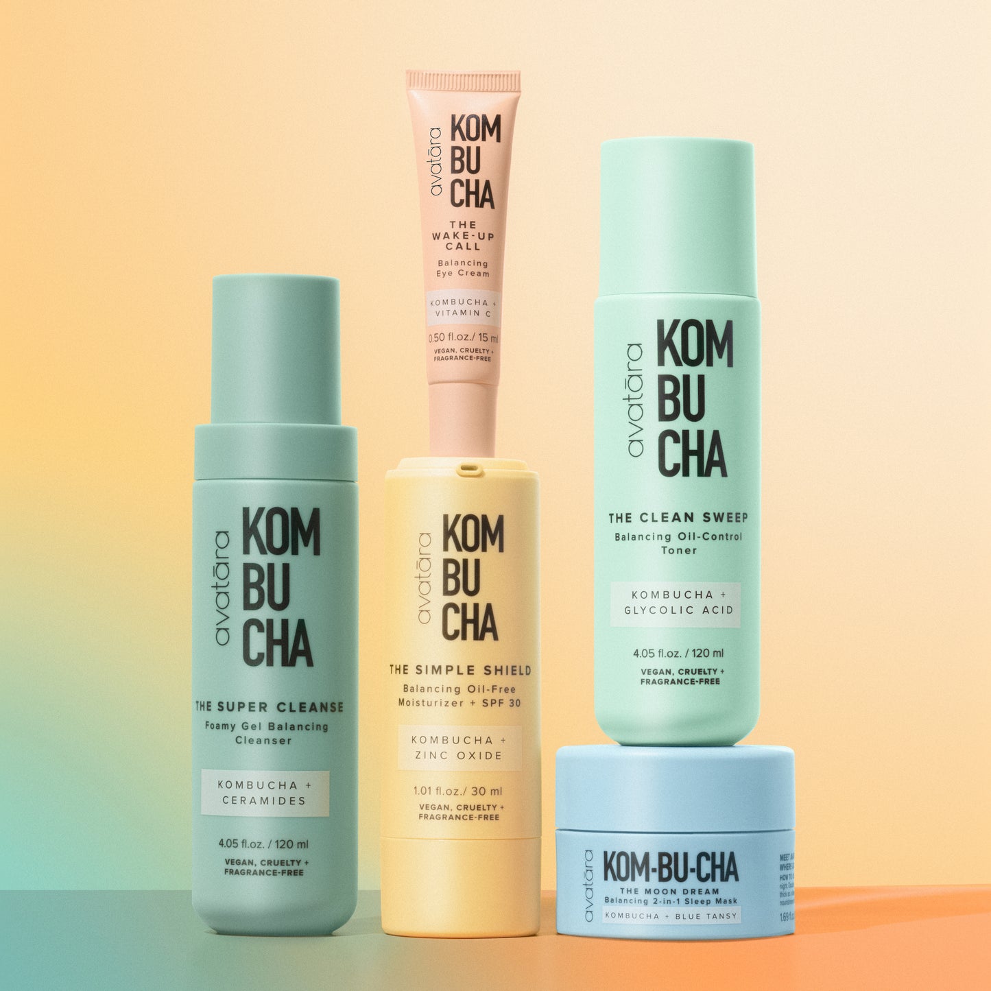 Kombucha Skincare Set