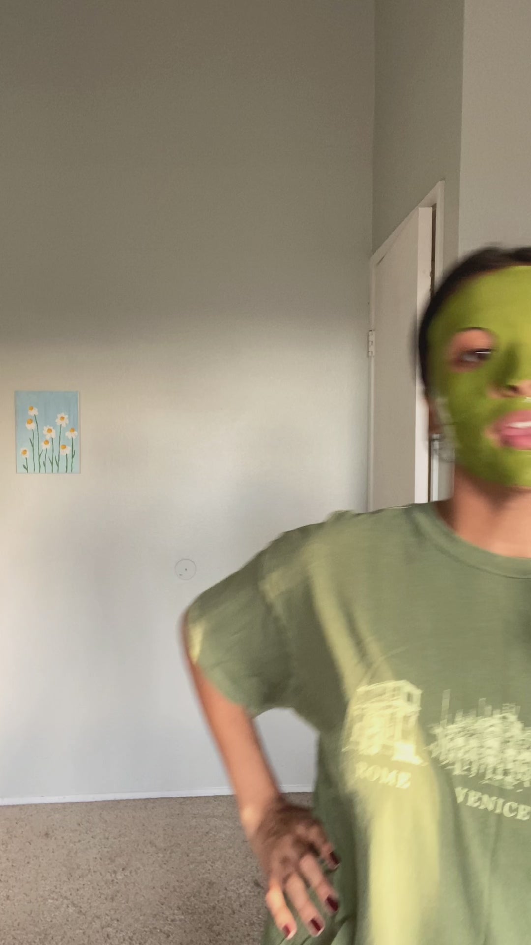Rose Boba Mask
