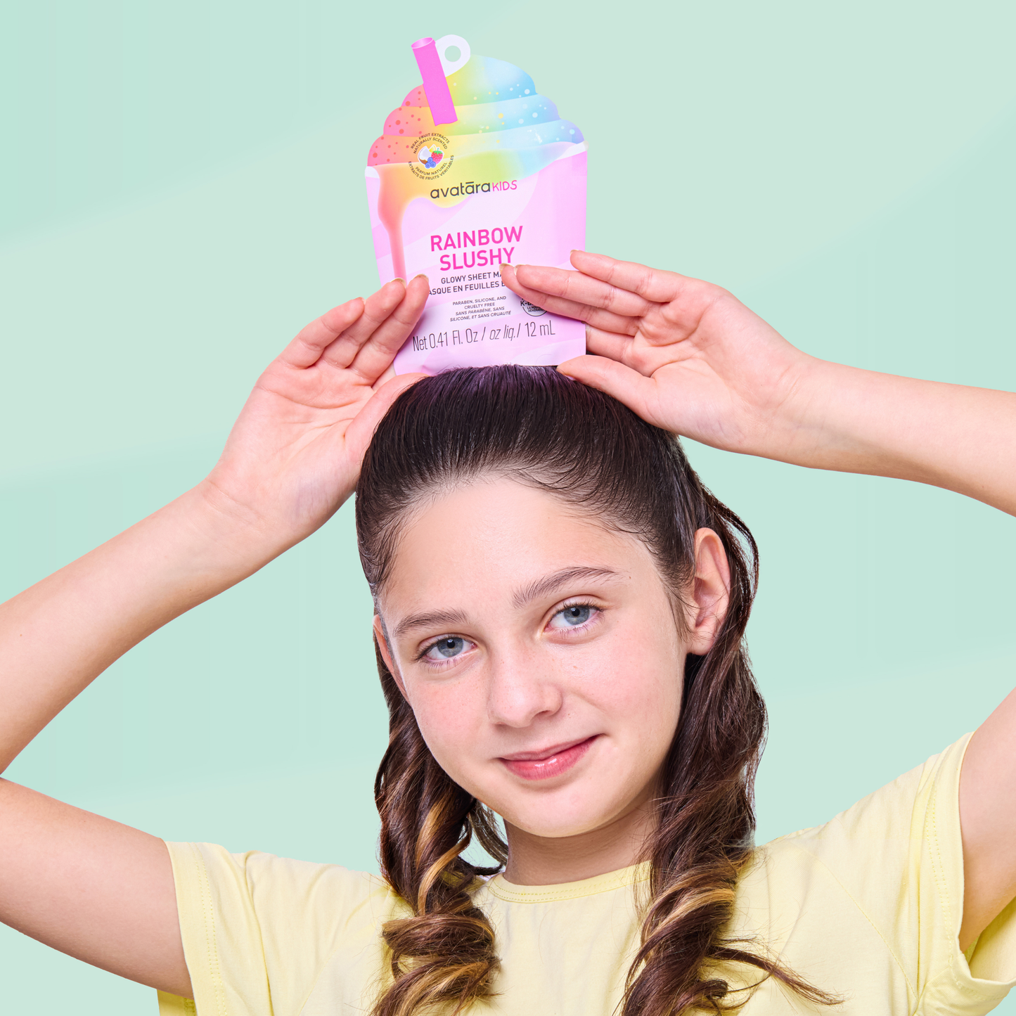 Rainbow Slushy Kid's Mask