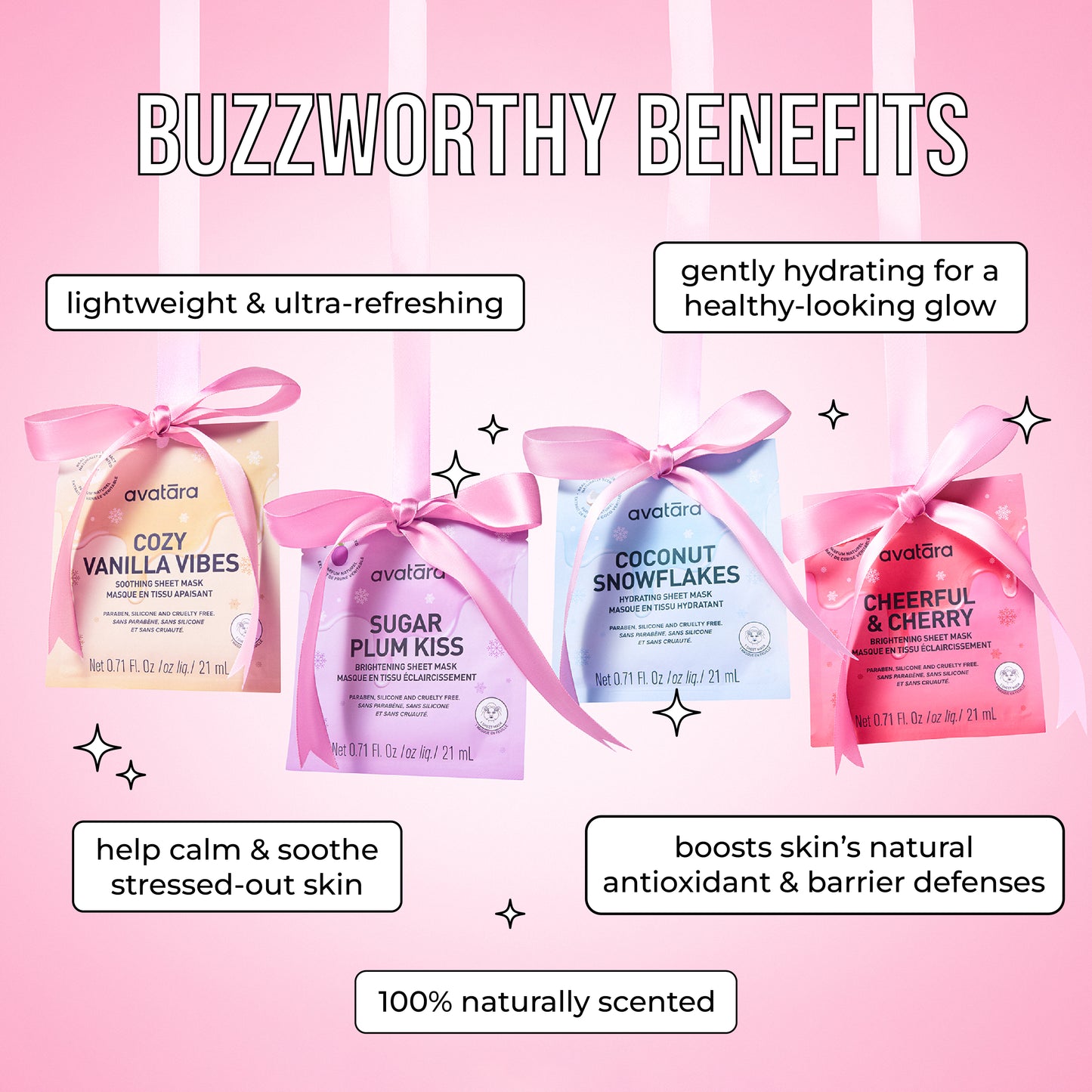 Mask & Sleigh Face Mask Set