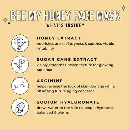 Bee My Honey Face Mask