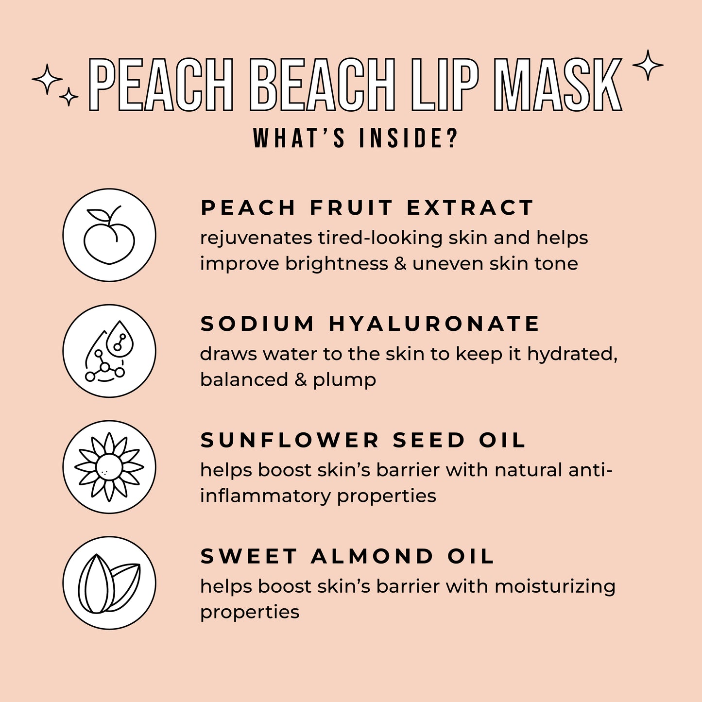 Peach Beach Lip Mask