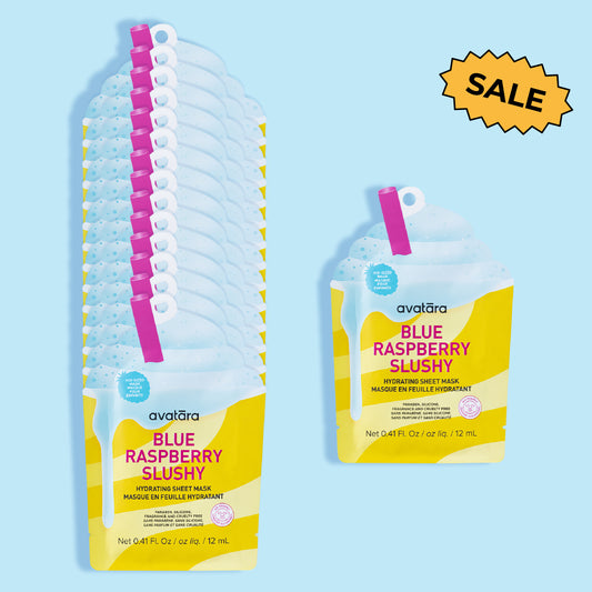 Blue Raspberry Slushy Kid's Mask 15 Pack