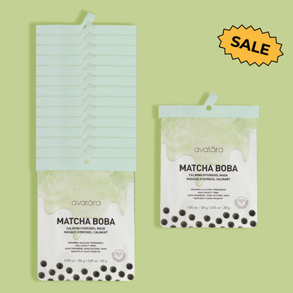 Matcha Boba Mask 15 Pack