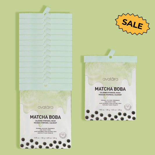 Matcha Boba Mask 15 Pack