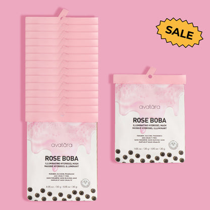 Rose Boba Mask 15 Pack
