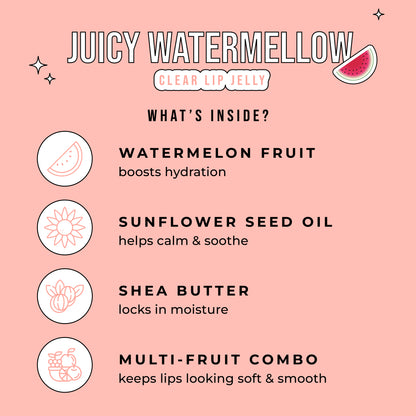 Juicy Watermellow Clear Lip Jelly