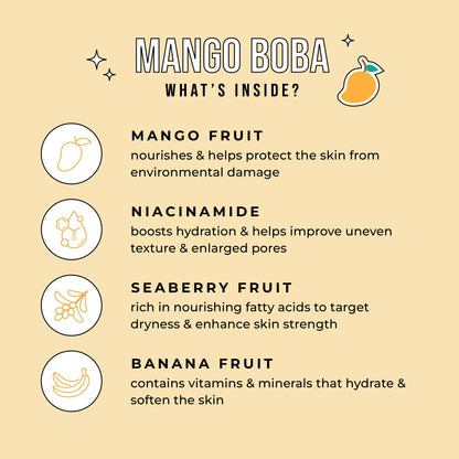 Mango Boba Mask