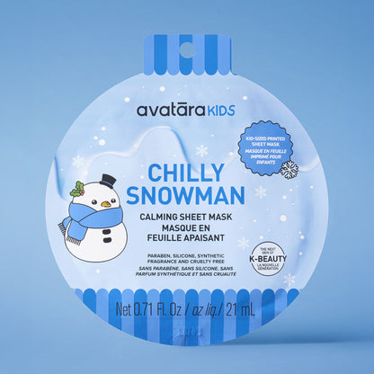 Chilly Snowman Kid's Mask