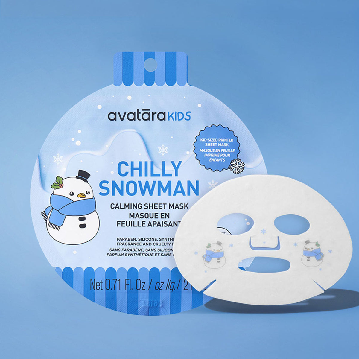 Chilly Snowman Kid's Mask
