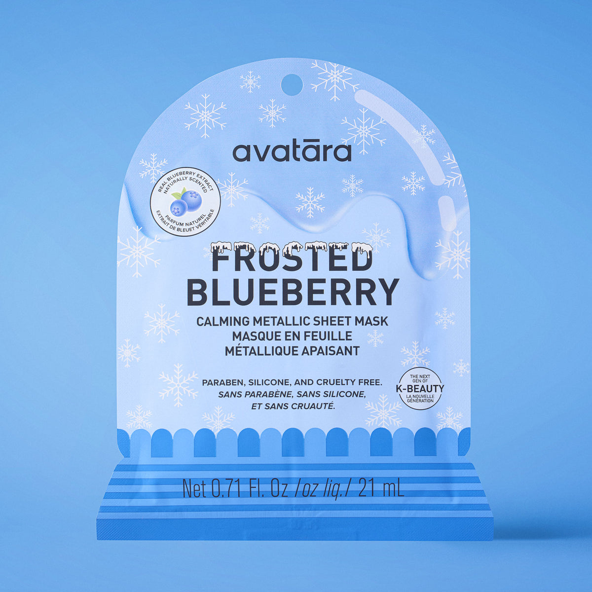 Frosted Blueberry Face Mask