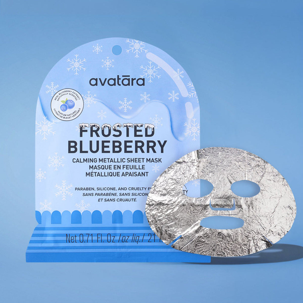 Frosted Blueberry Face Mask