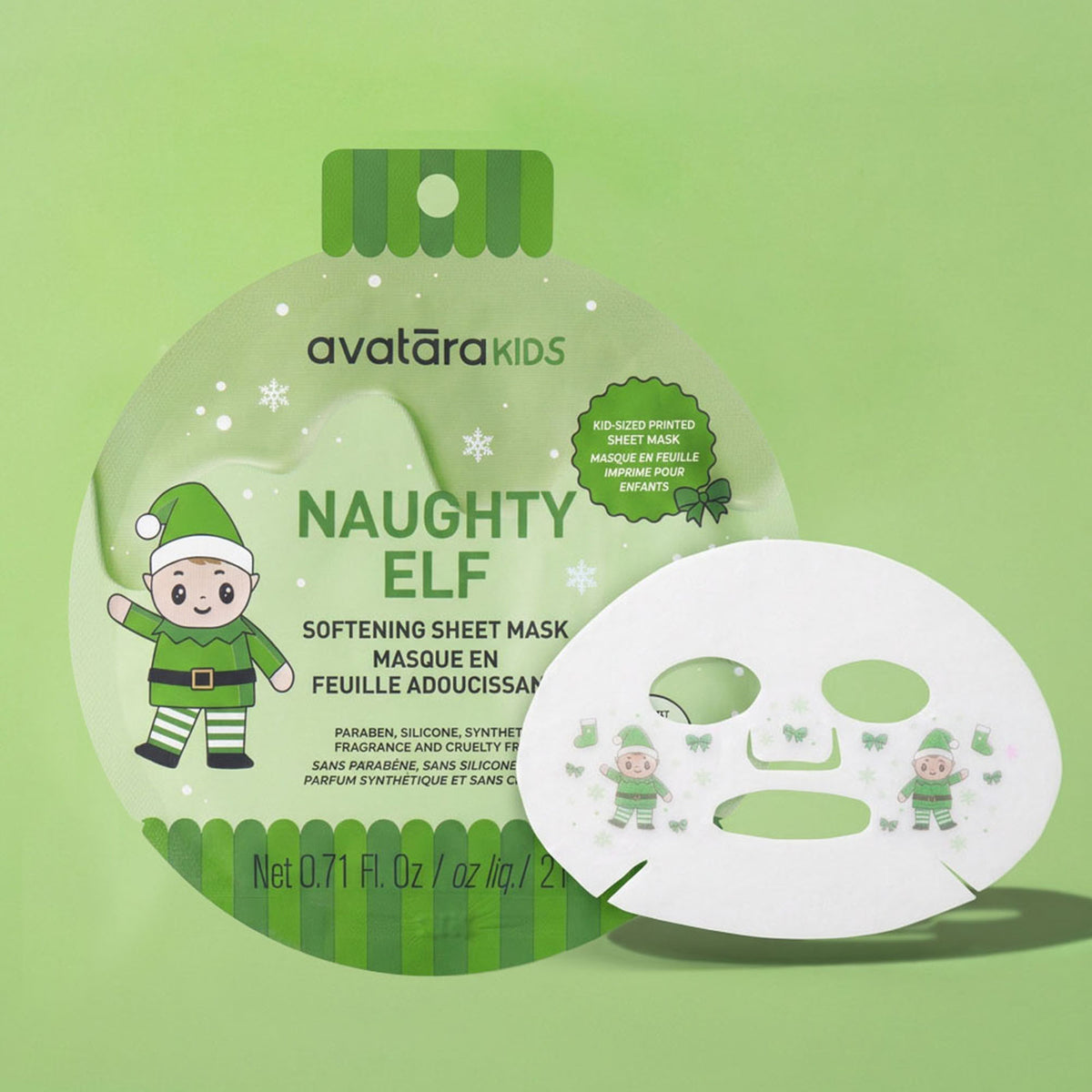 Naughty Elf Kid's Mask