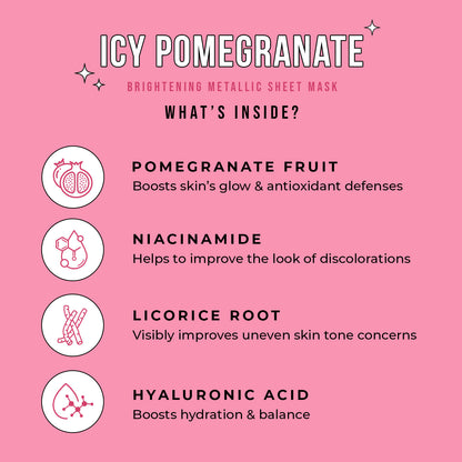 Icy Pomegranate Face Mask