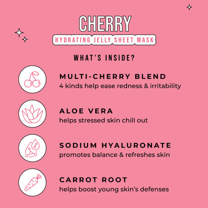 Cherry Slushy Kid's Mask
