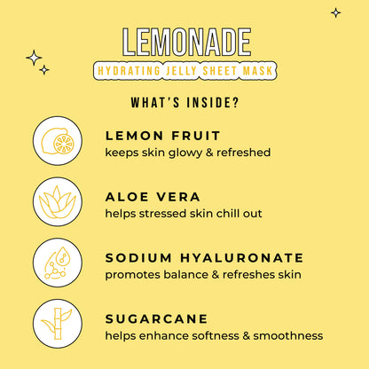 Lemonade Slushy Kid's Mask