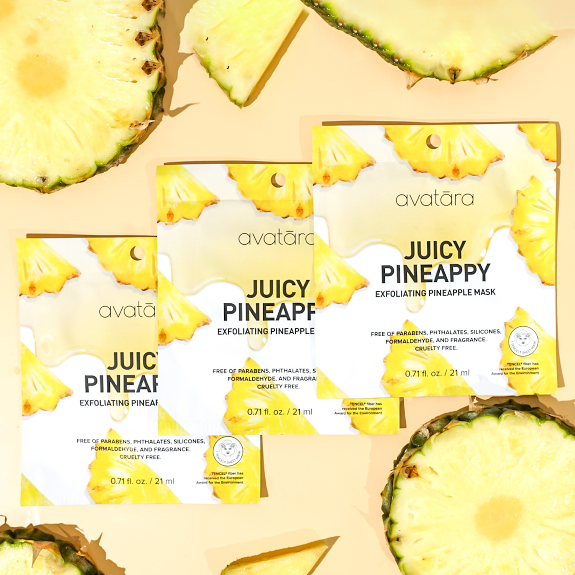 Pineapple online face mask