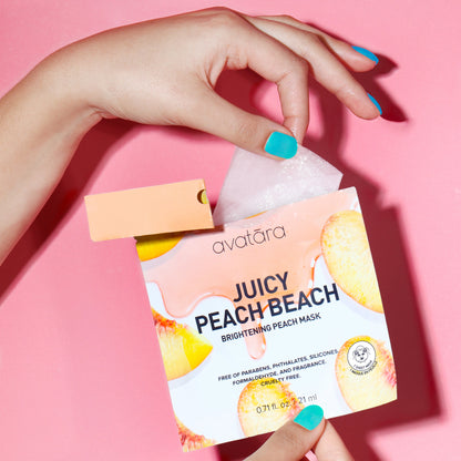 Peach Beach Brightening Face Mask