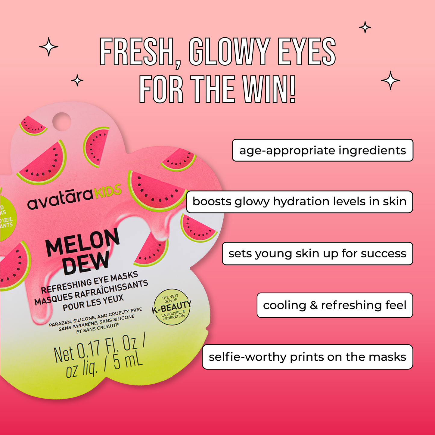 Melon Dew Kid's Eye Masks