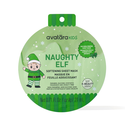 Naughty Elf Kid's Sheet Mask