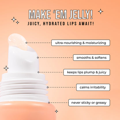 Juicy Peach Beach Clear Lip Jelly