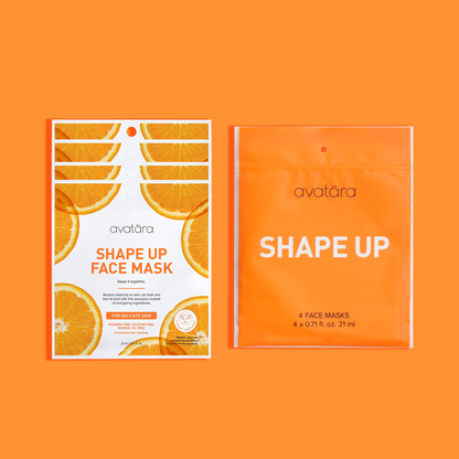 Shape Up Face Mask - 4 Pack